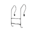 Escalera Mod. Confort 2 Peldaños AC. Inox. C/Anclaje