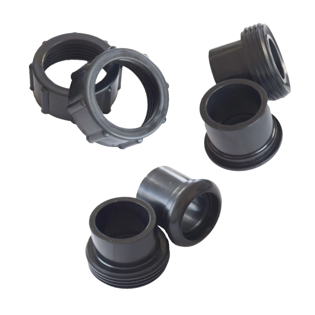 Kit de Unión para Colector Solar Vulcano (4 Bujes + 2 Tuercas)