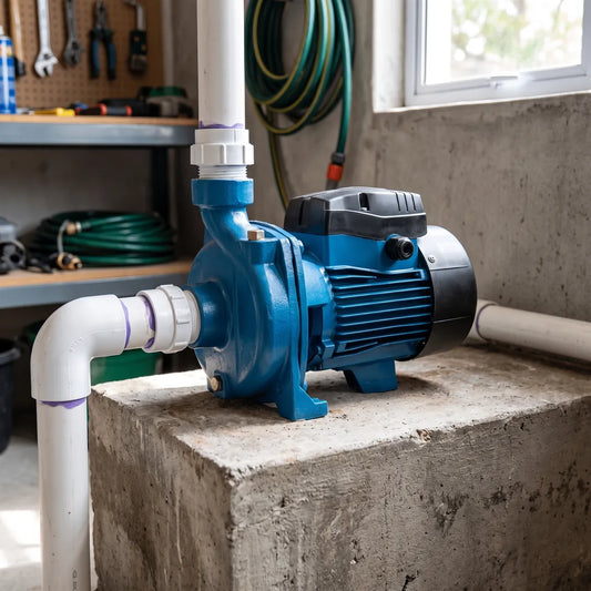 Bomba Centrífuga Bestflow BTCm 75 1.0HP 220V — instalada en su conexión