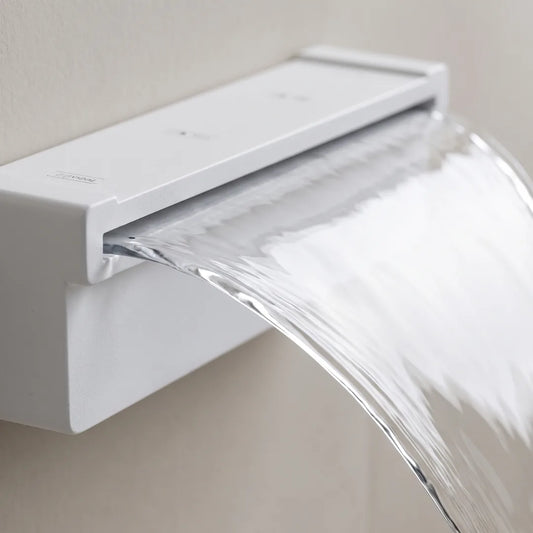 Cascada Abs – Lamina De Agua 200Cm Ancho — detalle del labio de acero