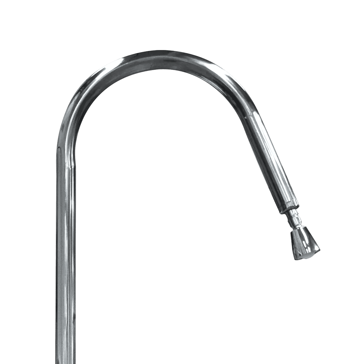 Ducha Mod. Baston Aisi 304 Con Rociador y Valvula