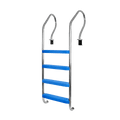 Escalera Mod. Confort 4 Peldaños Plasticos C/Anclaje
