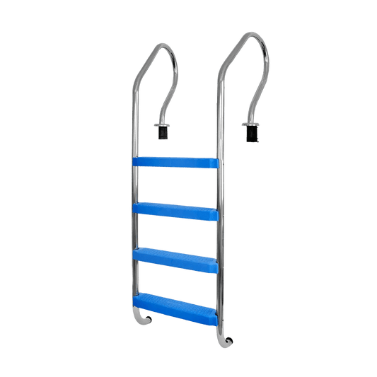 Escalera Mod. Confort 4 Peldaños Plasticos C/Anclaje
