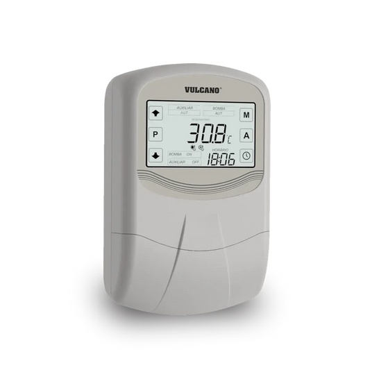 Controlador Calefacción Solar Vulcano MMZ – Automatización con 2 Sensores