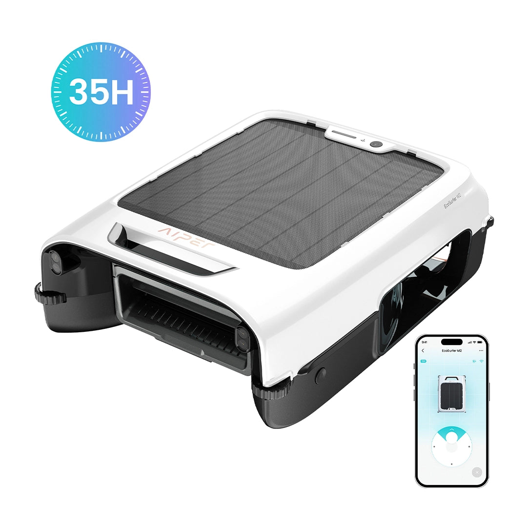 Robot Skimmer Solar Aiper EcoSurfer M2 Inalámbrico 35 Hrs Autonomía – vista 3