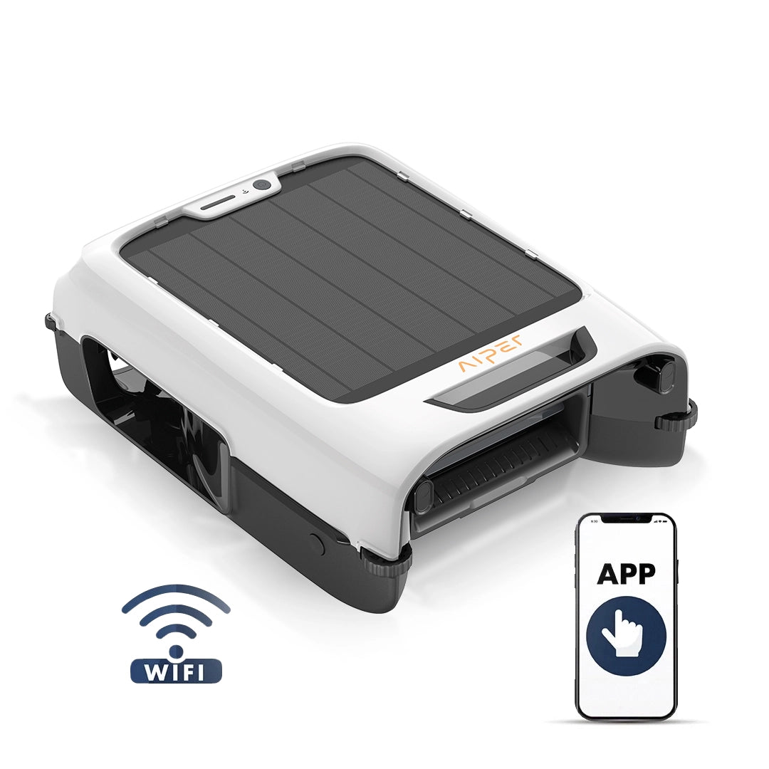 Robot Skimmer Solar Aiper EcoSurfer M2 Inalámbrico 35 Hrs Autonomía – vista 2