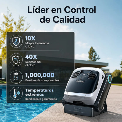 Robot Limpiafondos Aiper Scuba N1 Max Inalámbrico 3 Hrs Autonomía – vista 11