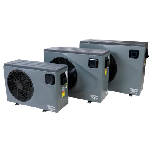 Línea AstralPool Top+ Inverter en sus tres tamaños de carcasa