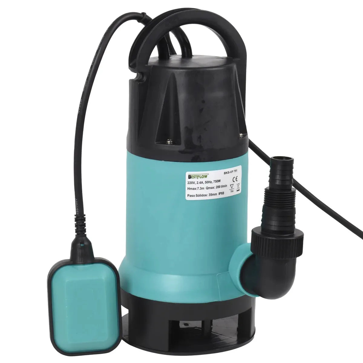 Bomba Sumergible de Achique Bestflow BKS-VP 751 | 1 HP | 220V