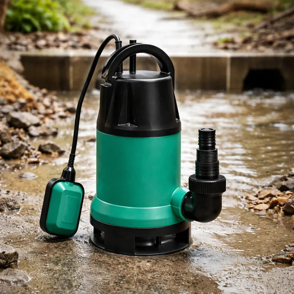 Bomba Sumergible de Achique Bestflow BKS-VP 751 | 1 HP | 220V — Imagen de uso publicada en Mercado Libre