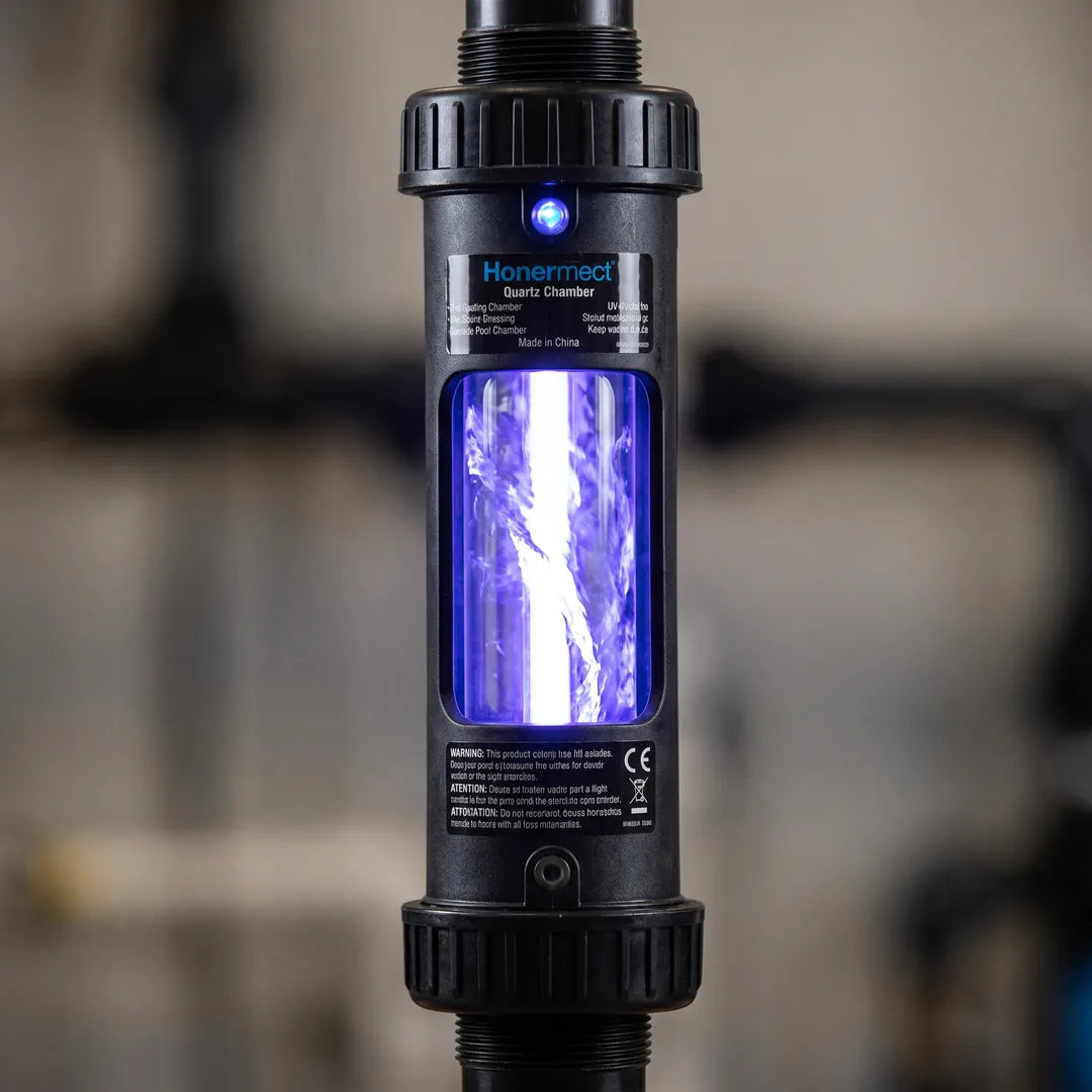 Nano-tech uv-c básico – nt-uv40 — detalle de la cámara UV