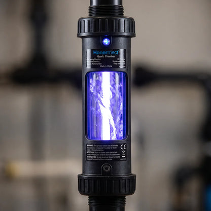 Nano-tech uv-c básico – nt-uv75 — detalle de la cámara UV