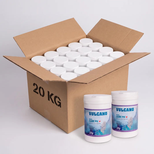 Sube pH Vulcano – Caja 20 Kg (20 potes de 1 Kg)