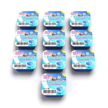 Floculante PoolGel CTX-39 — pack de 10 unidades de 90 g