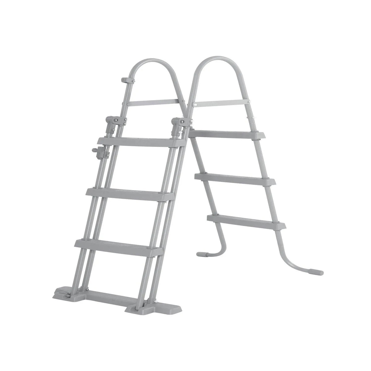 Escalera incluida con Piscina Bestway Power Steel Ovalada 4,88 x 3,05 m