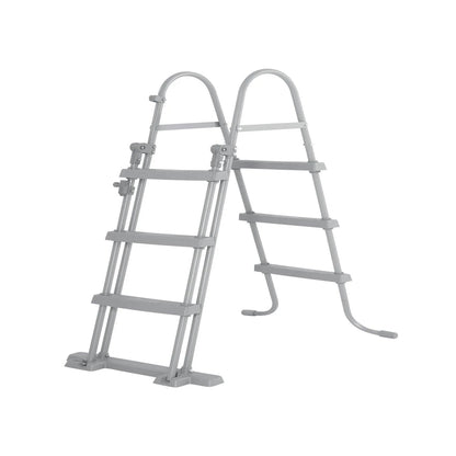Escalera incluida con Piscina Bestway Power Steel Ovalada 4,88 x 3,05 m