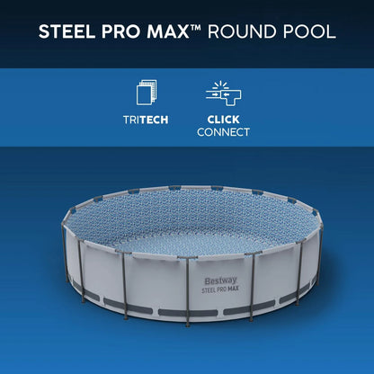 Piscina Bestway Steel Pro MAX Redonda 4,57 x 1,07 m: tecnología y materiales