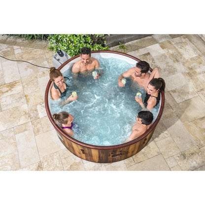 Spa Inflable Bestway Helsinki EnergySense Smart 5-7 Personas en uso