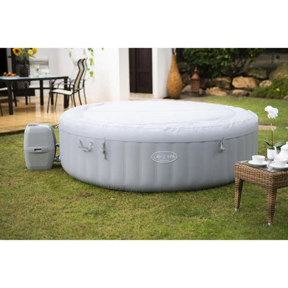 Spa Inflable Bestway Lay-Z-Spa Grenada AirJet 6-8 Personas con su cubierta puesta