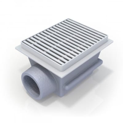 Toma De Fondo C/Rejilla Para Piscinas Olimpicas