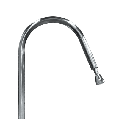 Ducha Mod. Baston Aisi 304 Con Rociador y Valvula