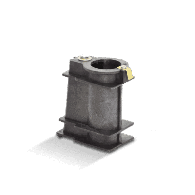 Anclaje 38,2mm P/Pasamanos C/Borne Puesta Tierra