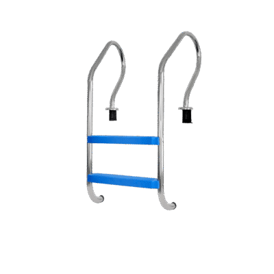 Escalera Mod. Confort 2 Peldaños Plasticos C/Anclaje