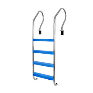 Escalera Mod. Confort 4 Peldaños Plasticos C/Anclaje