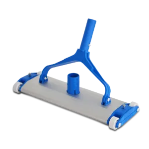 Limpiafondo Aluminio 35CM 4 Ruedas y Cepillo de PP+