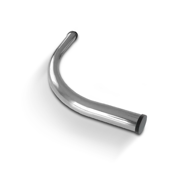 Baranda Curva 90 Grados Acero Inoxidable C/Regatones