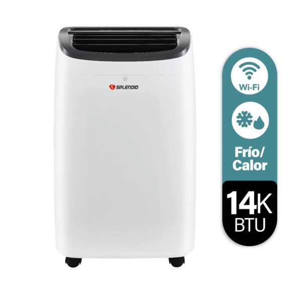 descarga Aire acondicionado portátil 14000 BTU Frío/Calor WiFi Splendid