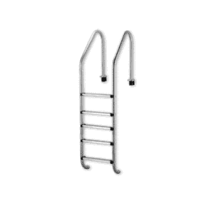 Escalera piscina | 5 peld | inox. aisi 304