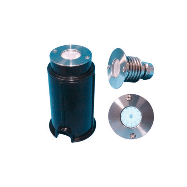 foco3 Foco terra lux led 3 w. blanco para muro