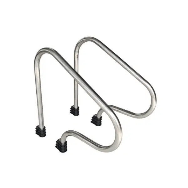 pasamano1 Pasamano corto arv 2 unid.inox 42 mm.