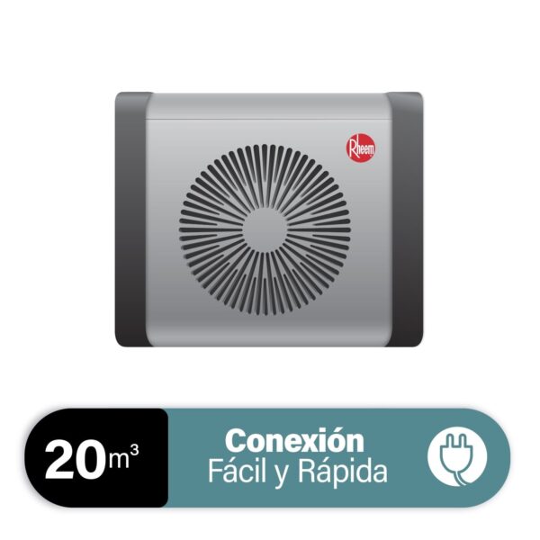 Bomba de Calor para Piscinas Armables, Hot tub y Jacuzzi hasta 20m3 Crosswind Rheem